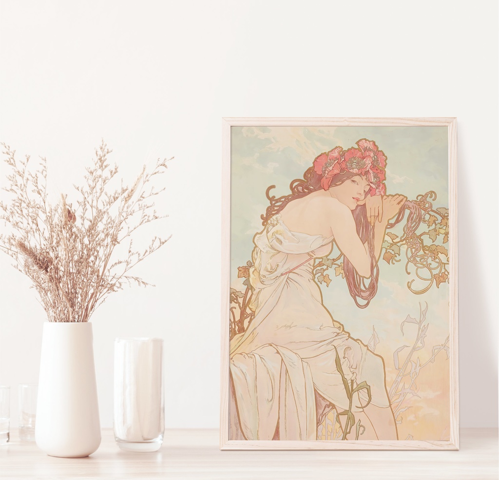 アルフォンス・ミュシャ アートポスター おしゃれポスター アンティークポスター