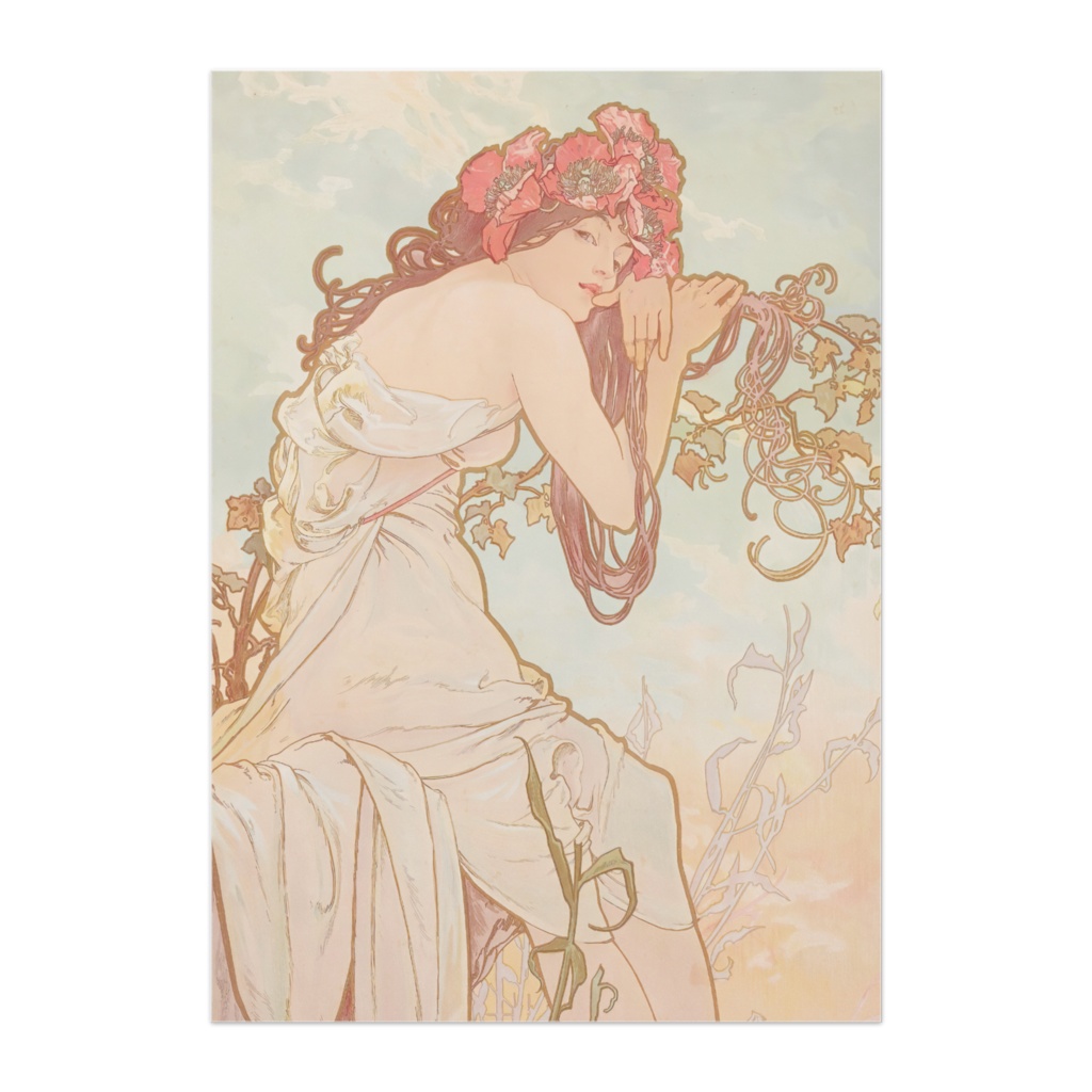 アルフォンス・ミュシャ アートポスター おしゃれポスター アンティークポスター