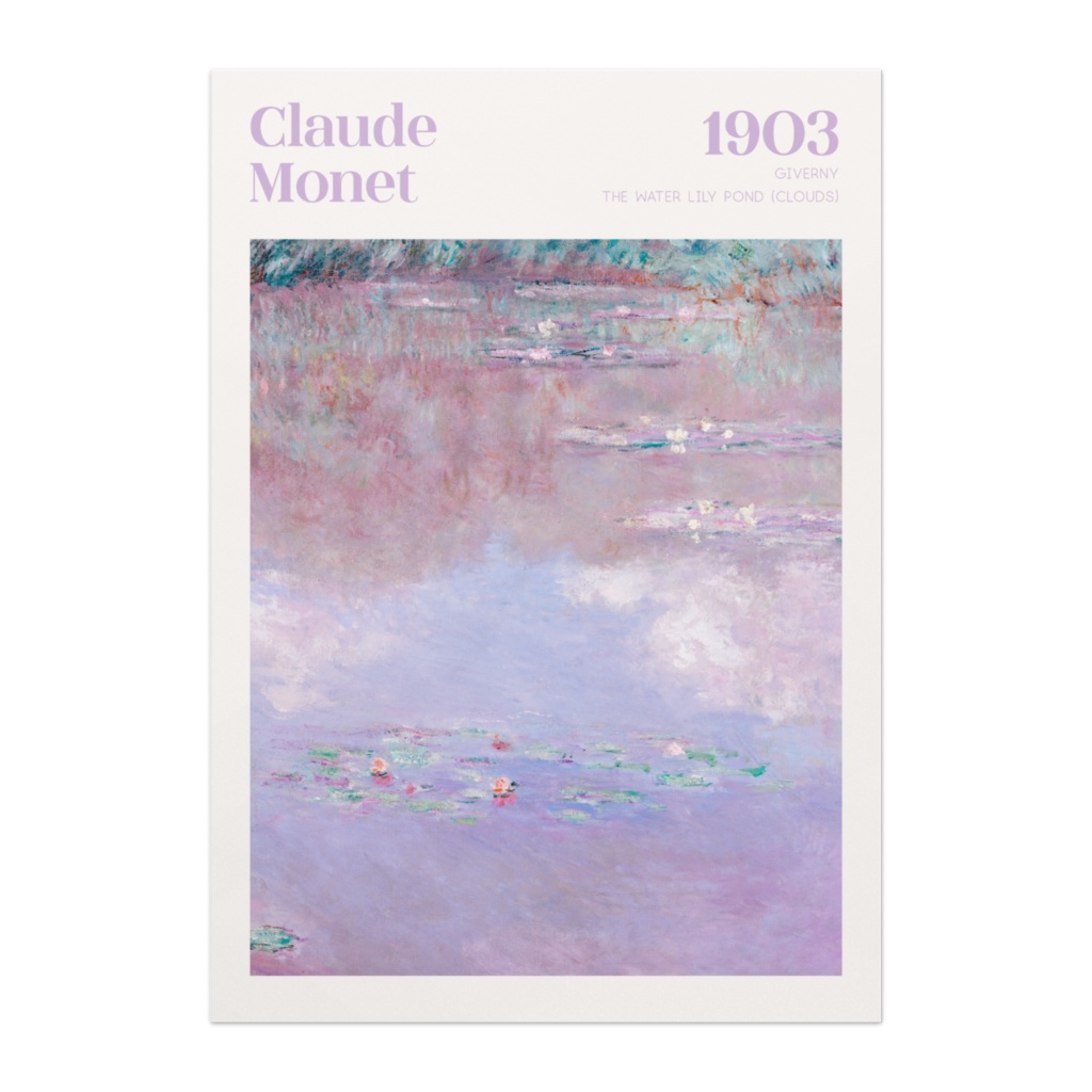 クロード・モネ |おしゃれポスター|海外ポスター|インテリアアート|風景画