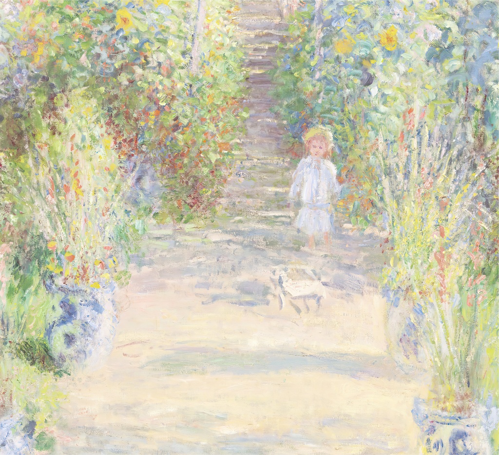 クロード・モネ「ヴェトゥイユのモネの庭」 |おしゃれポスター|海外ポスター|インテリアアート|風景画