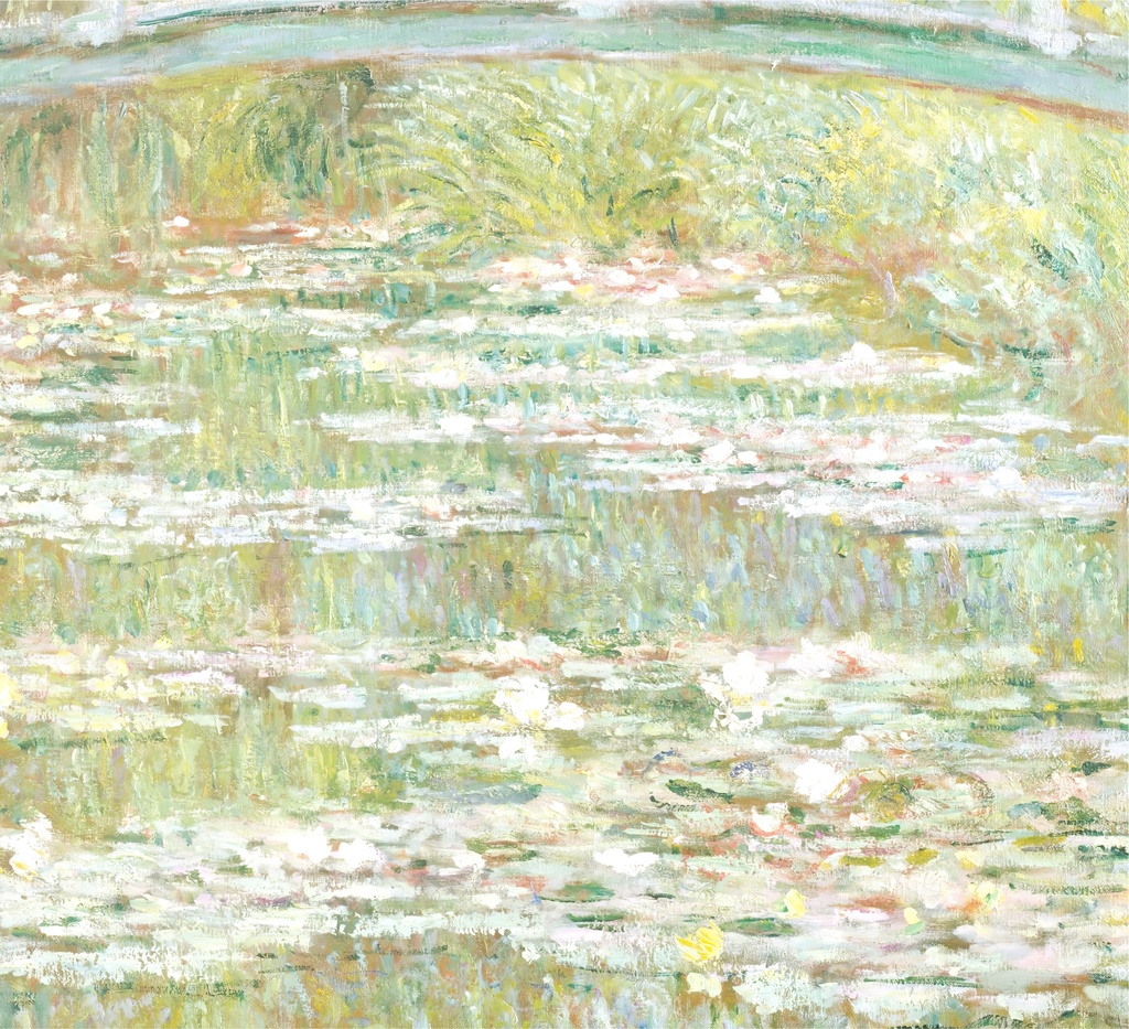 クロード・モネ「睡蓮の池に架かる橋」 |おしゃれポスター|海外ポスター|インテリアアート|風景画