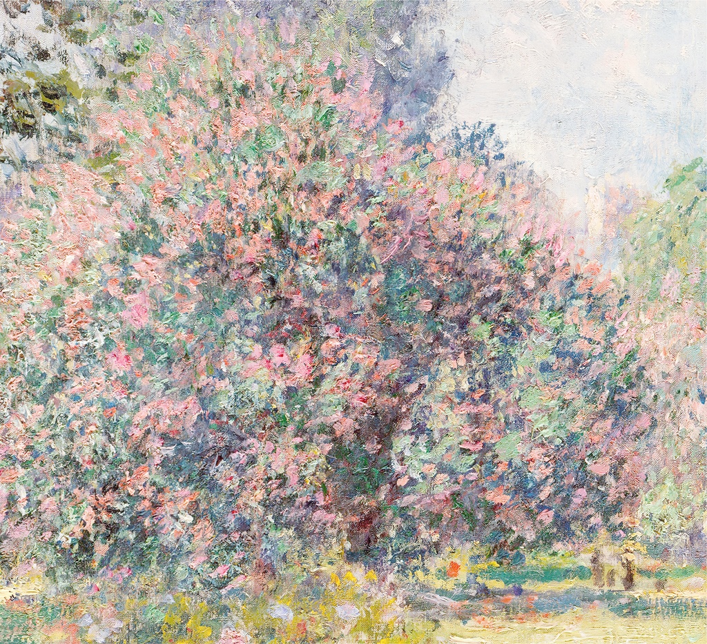 クロード・モネ "Landscape: The Parc Monceau" アートポスター インテリアアート 有名絵画