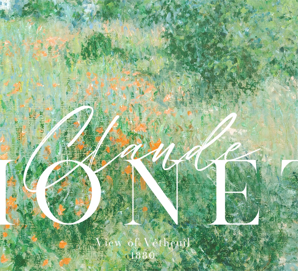 クロード・モネ "View of Vétheuil" アートポスター インテリアアート 有名絵画