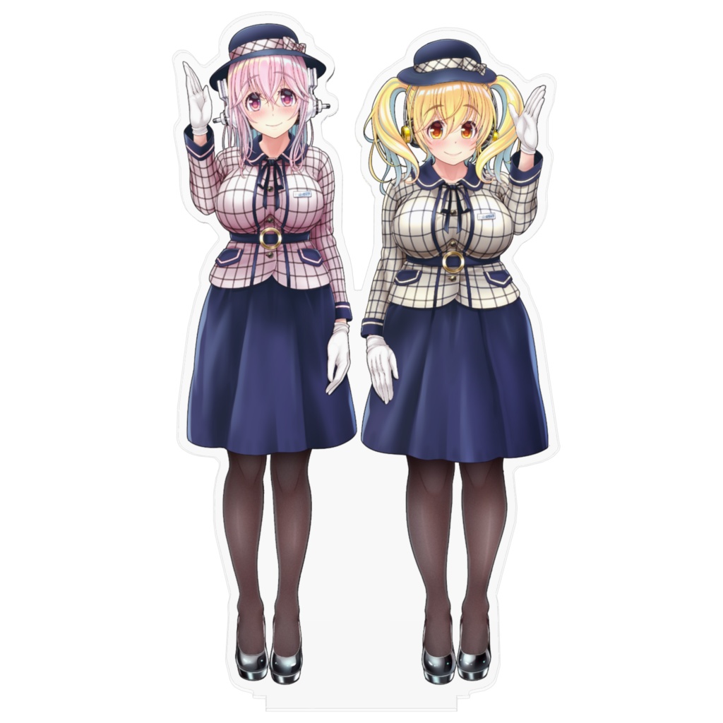 そにぽちゃエレベーターガール アクリルフィギュア