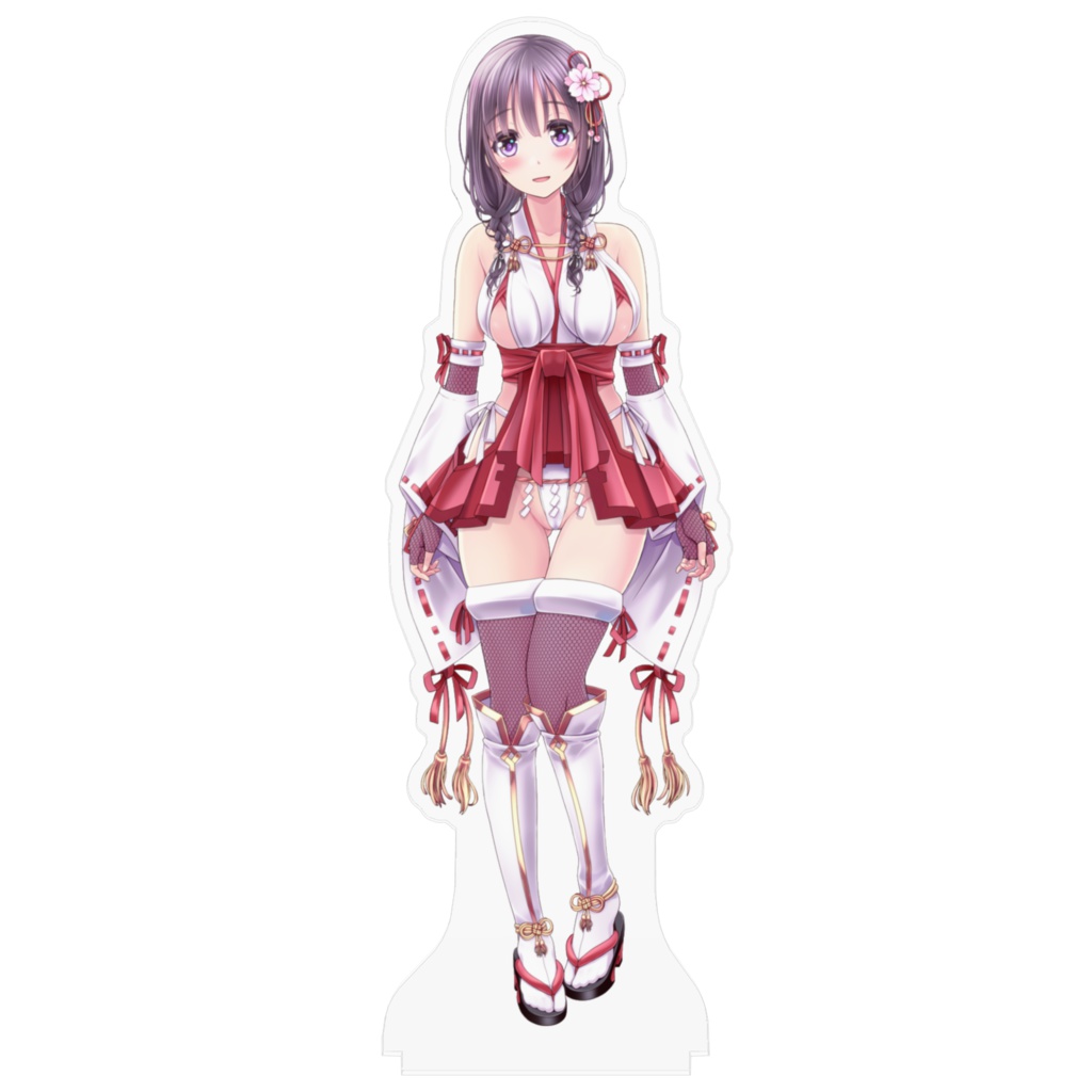 超陰陽巫女忍シズカ アクリルフィギュア