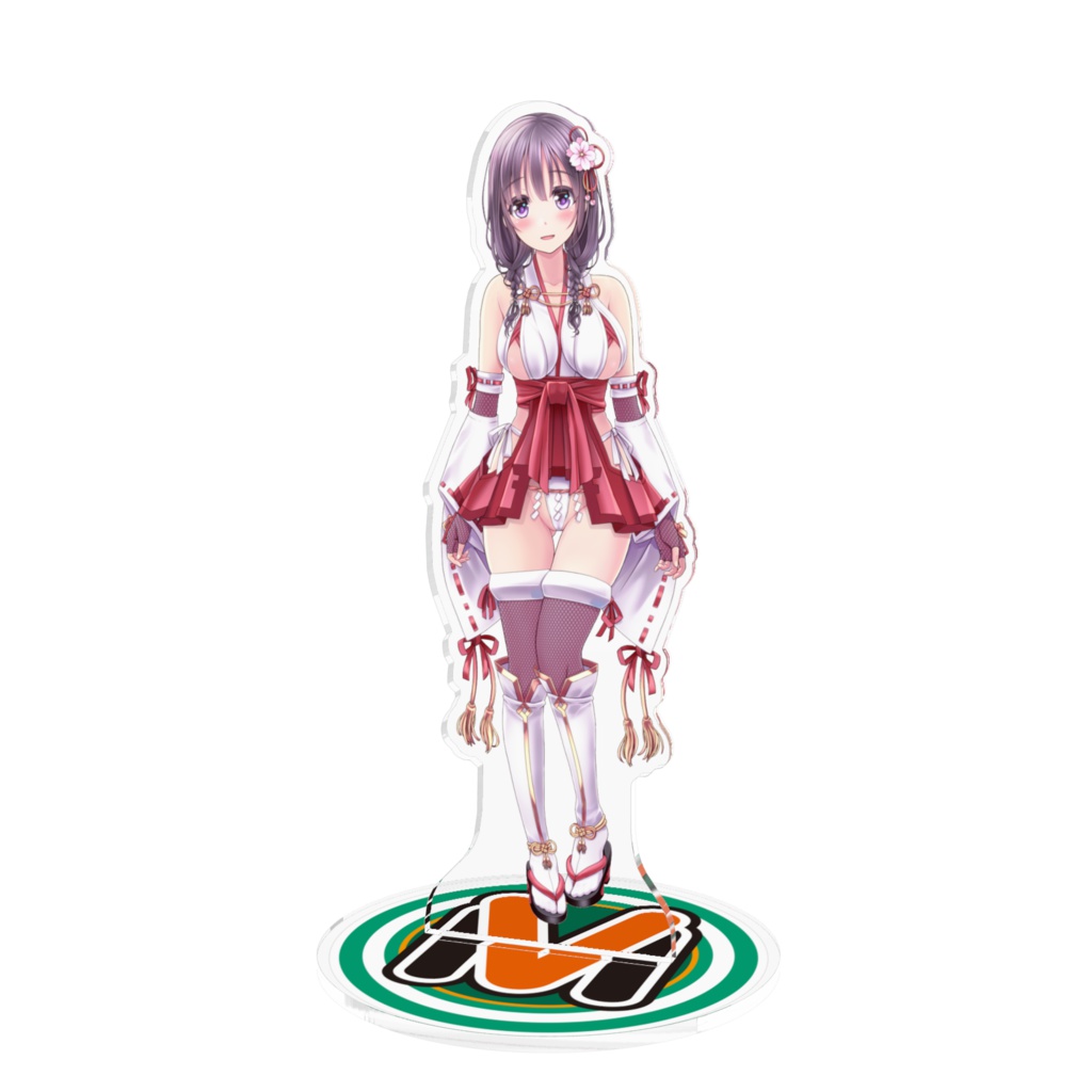 超陰陽巫女忍シズカ アクリルフィギュア