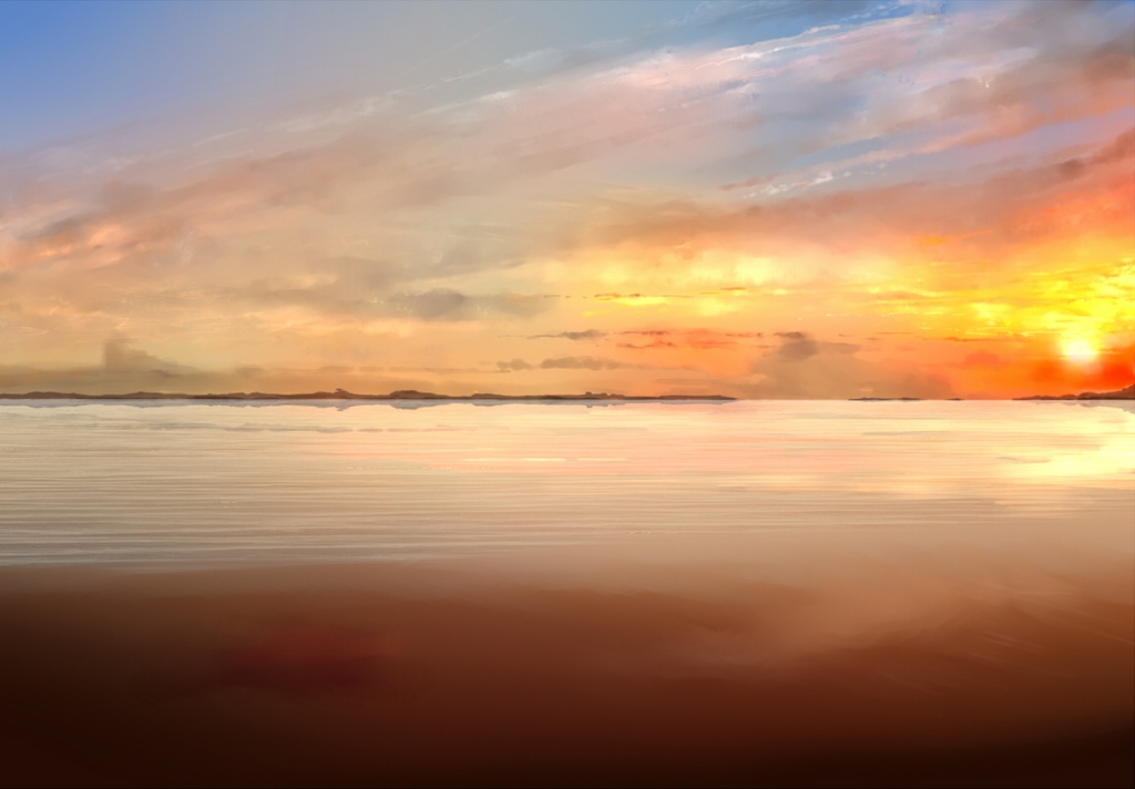 空の背景イラスト素材集