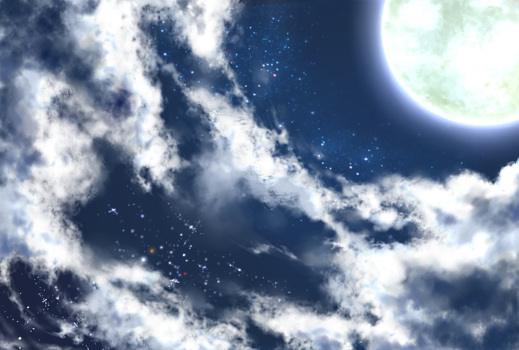 空の背景イラスト素材集