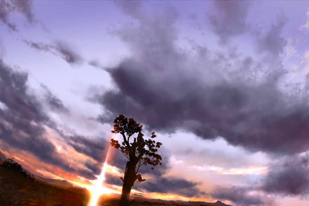 空の背景イラスト素材集