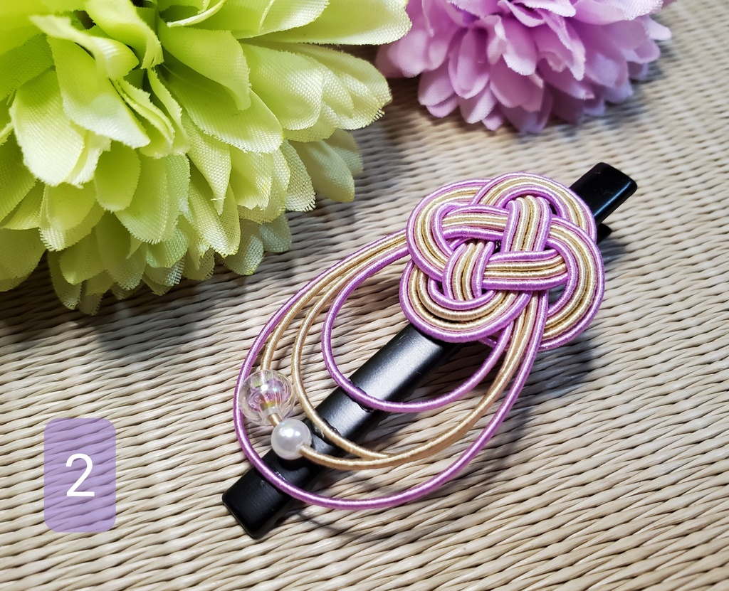 天狼水引クリップ