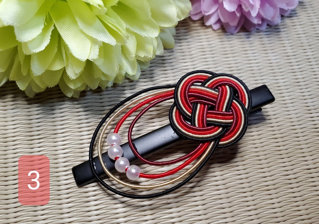 天狼水引クリップ