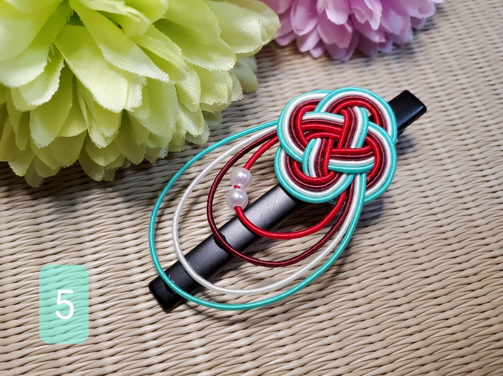 天狼水引クリップ