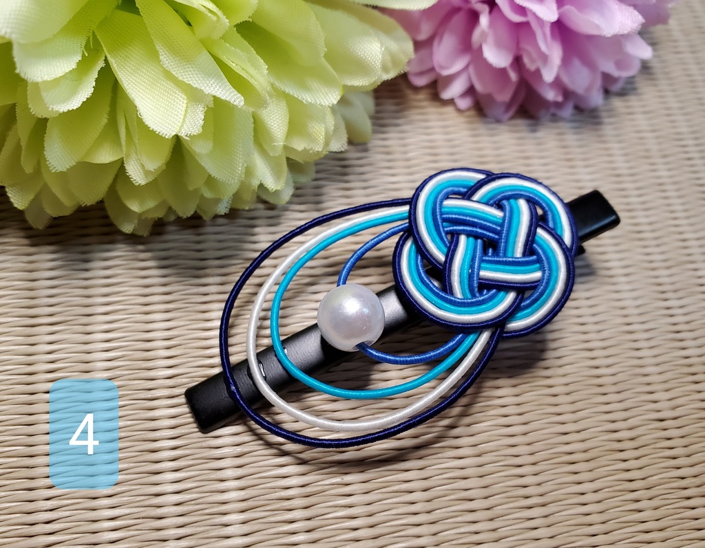 天狼水引クリップ