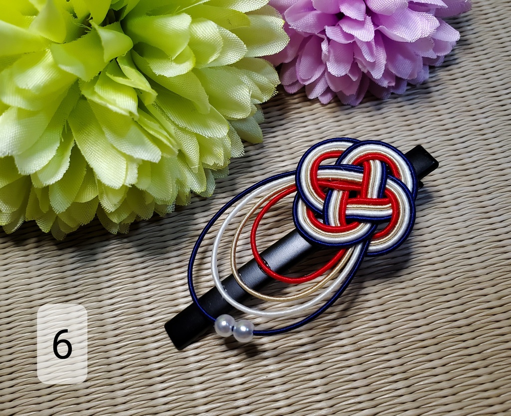 天狼水引クリップ