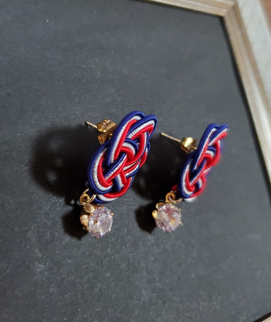 【オリジナル】水引ピアス