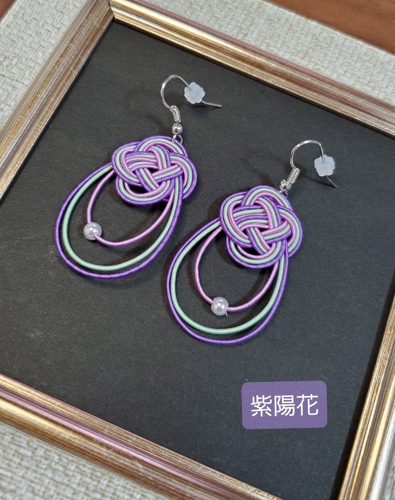 【オリジナル】水引ピアス