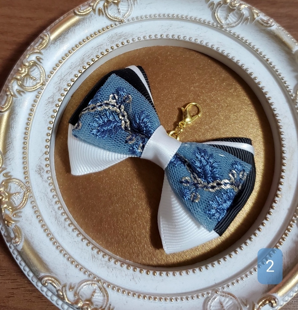 古今伝授の太刀・地蔵行平イメージ ミニリボンチャーム