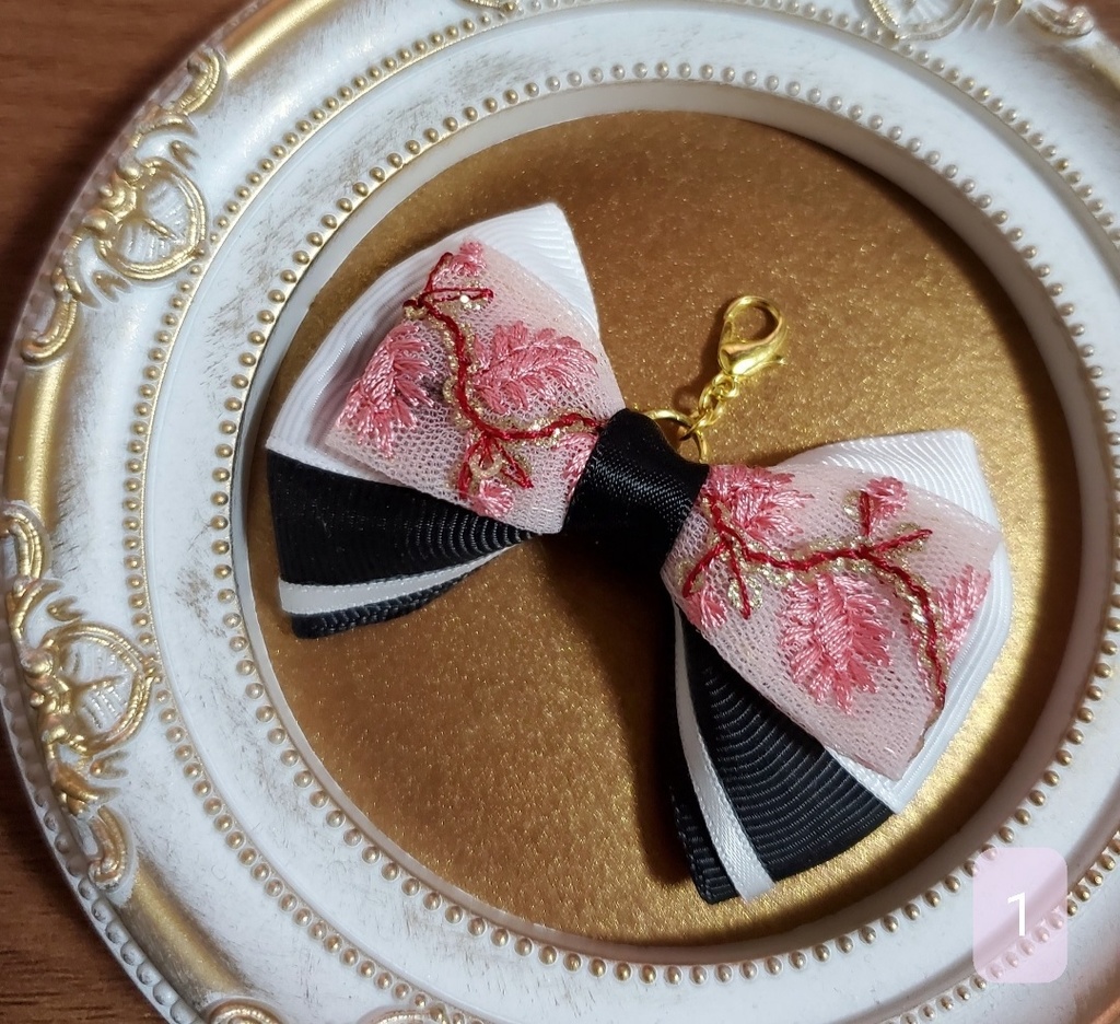 古今伝授の太刀・地蔵行平イメージ ミニリボンチャーム