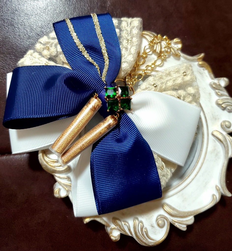 にっかり青江イメージ  リボンバッグチャーム