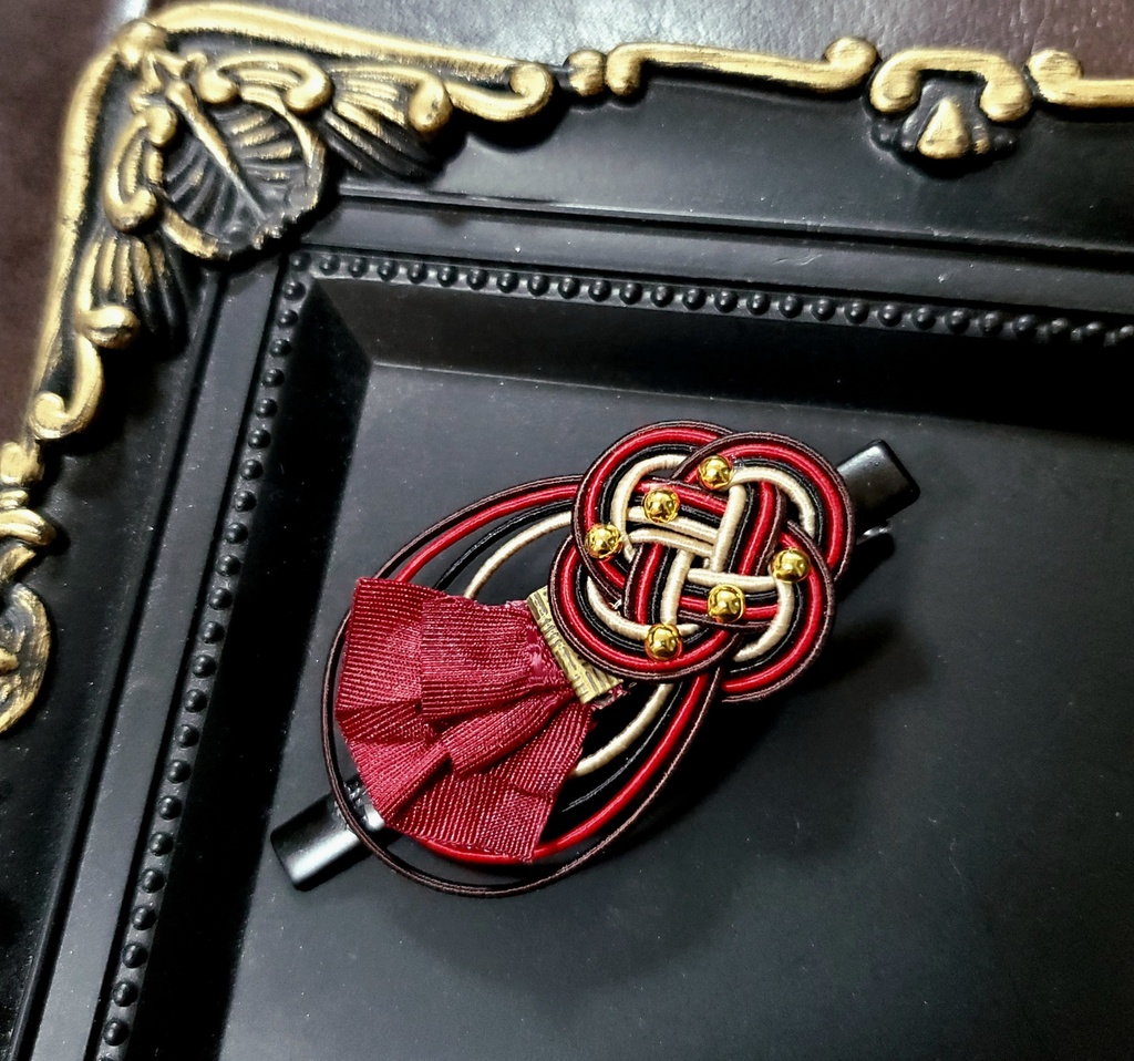 一文字則宗 監査官ver. 水引クリップ