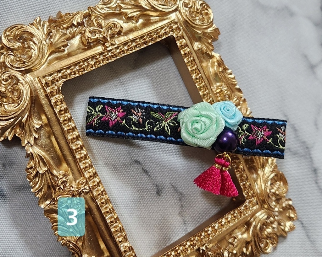 Roseクリップ(単品3)