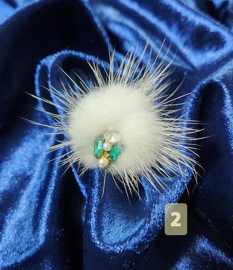 ぬいちゃん用マグネットアクセサリー②