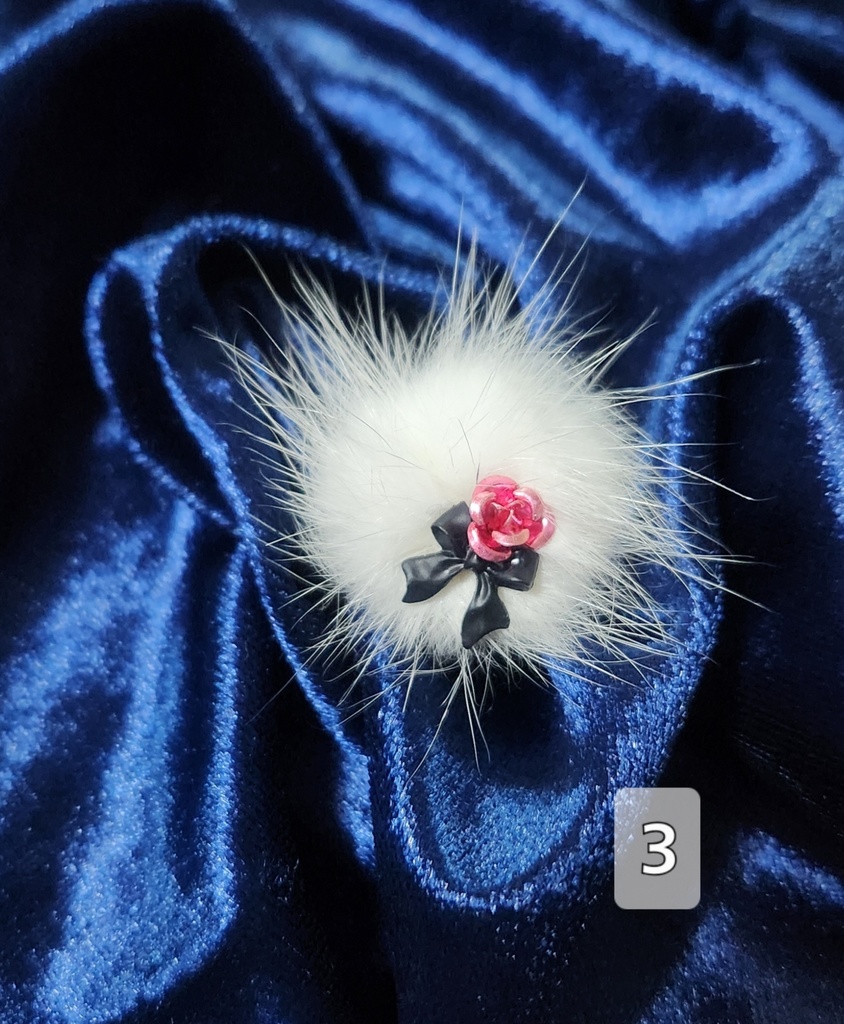 ぬいちゃん用マグネットアクセサリー②