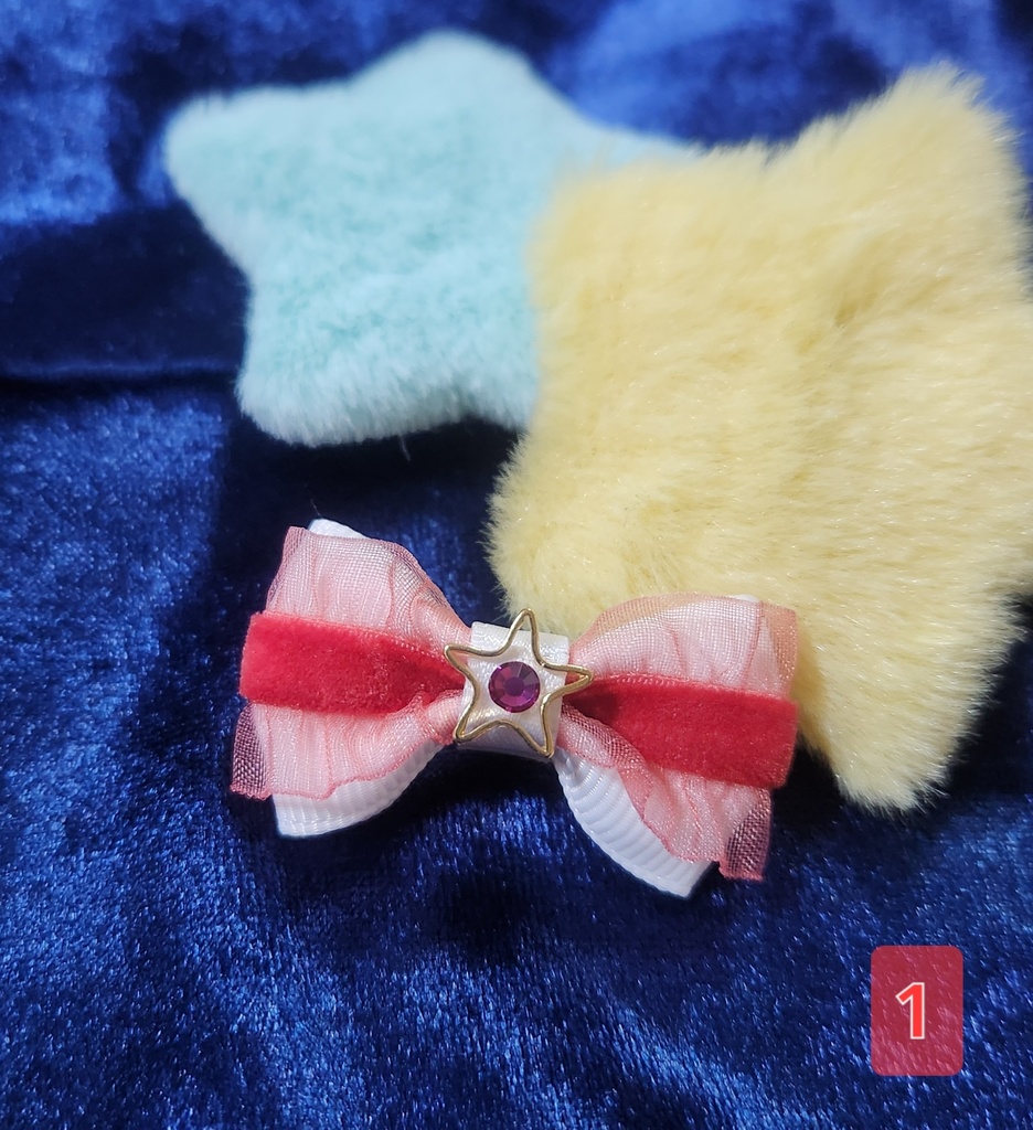 ぬいちゃん用マグネットアクセサリー③