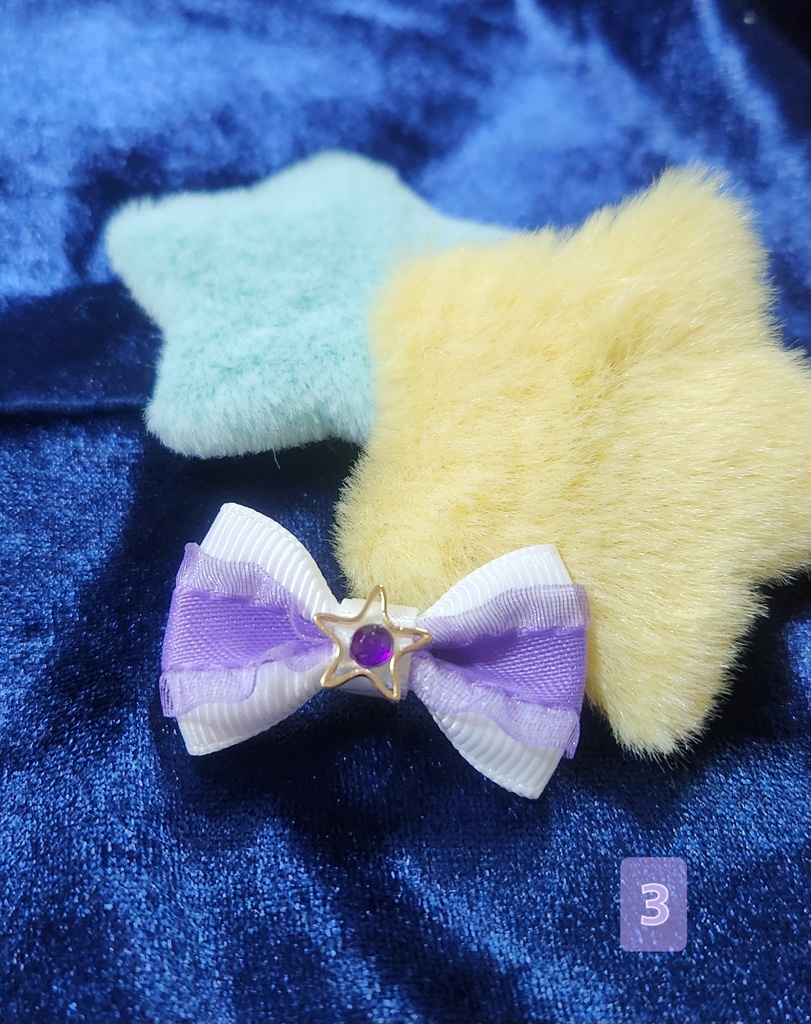 ぬいちゃん用マグネットアクセサリー③