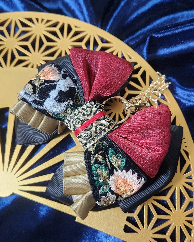 三郎国宗イメージ リボンバッグチャーム