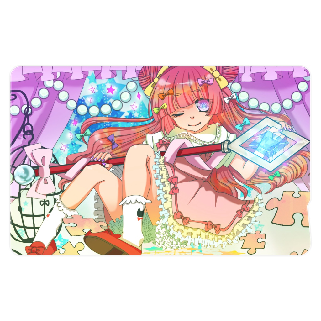 魔法少女ICカードステッカー
