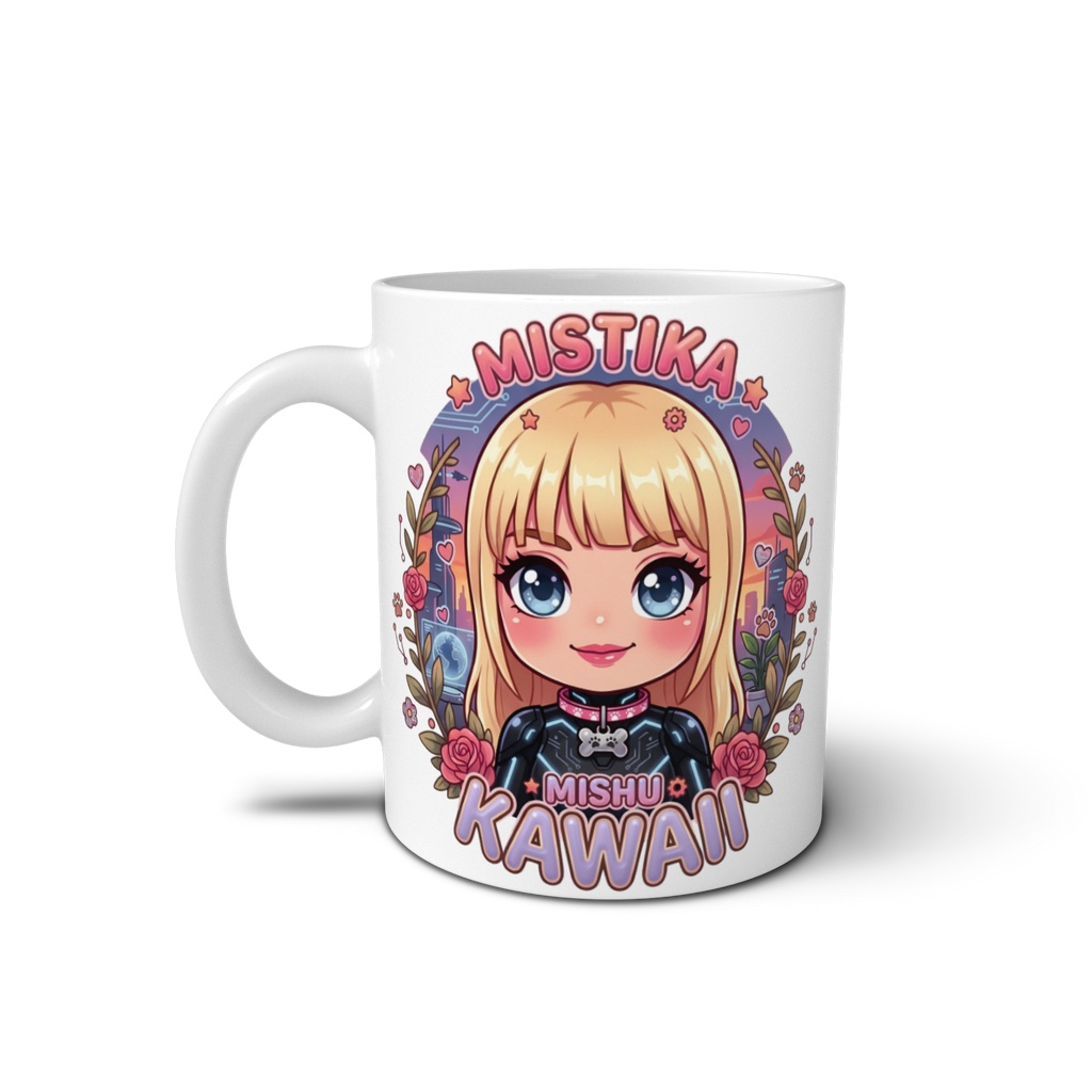 ミスティカ(アーティスト)マグカップ|ゆるかわちびキャラ MishuKawaii