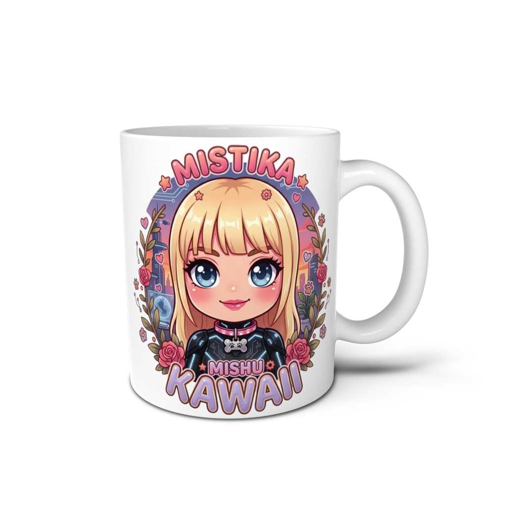 ミスティカ（アーティスト）マグカップ｜ゆるかわちびキャラ MishuKawaii