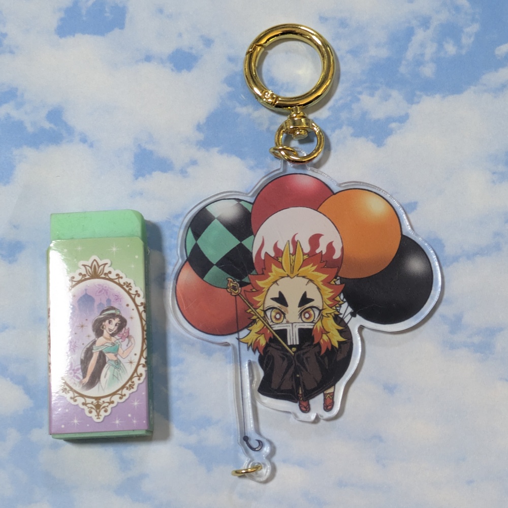 お手伝い豆煉獄さん　アクリルキーホルダー