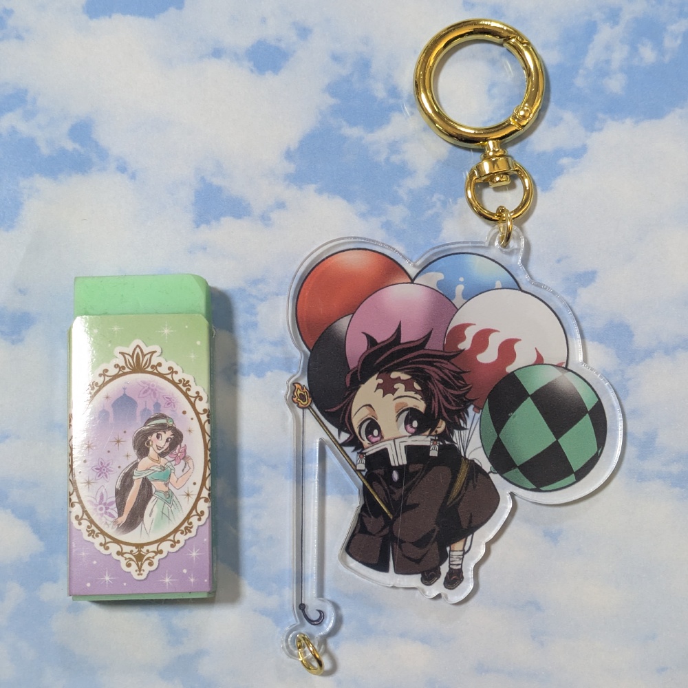 お手伝い豆炭治郎　アクリルキーホルダー