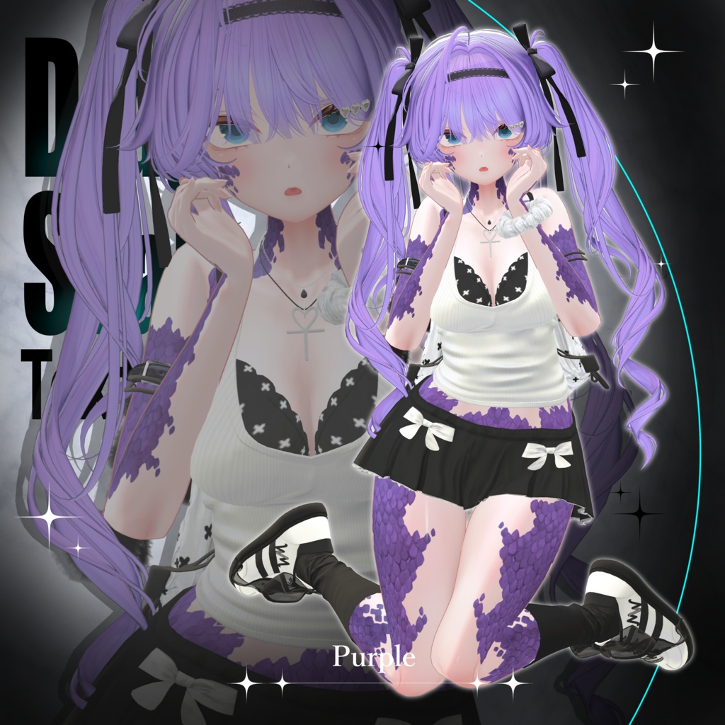 Dragon Scale Texture【3アバター対応】