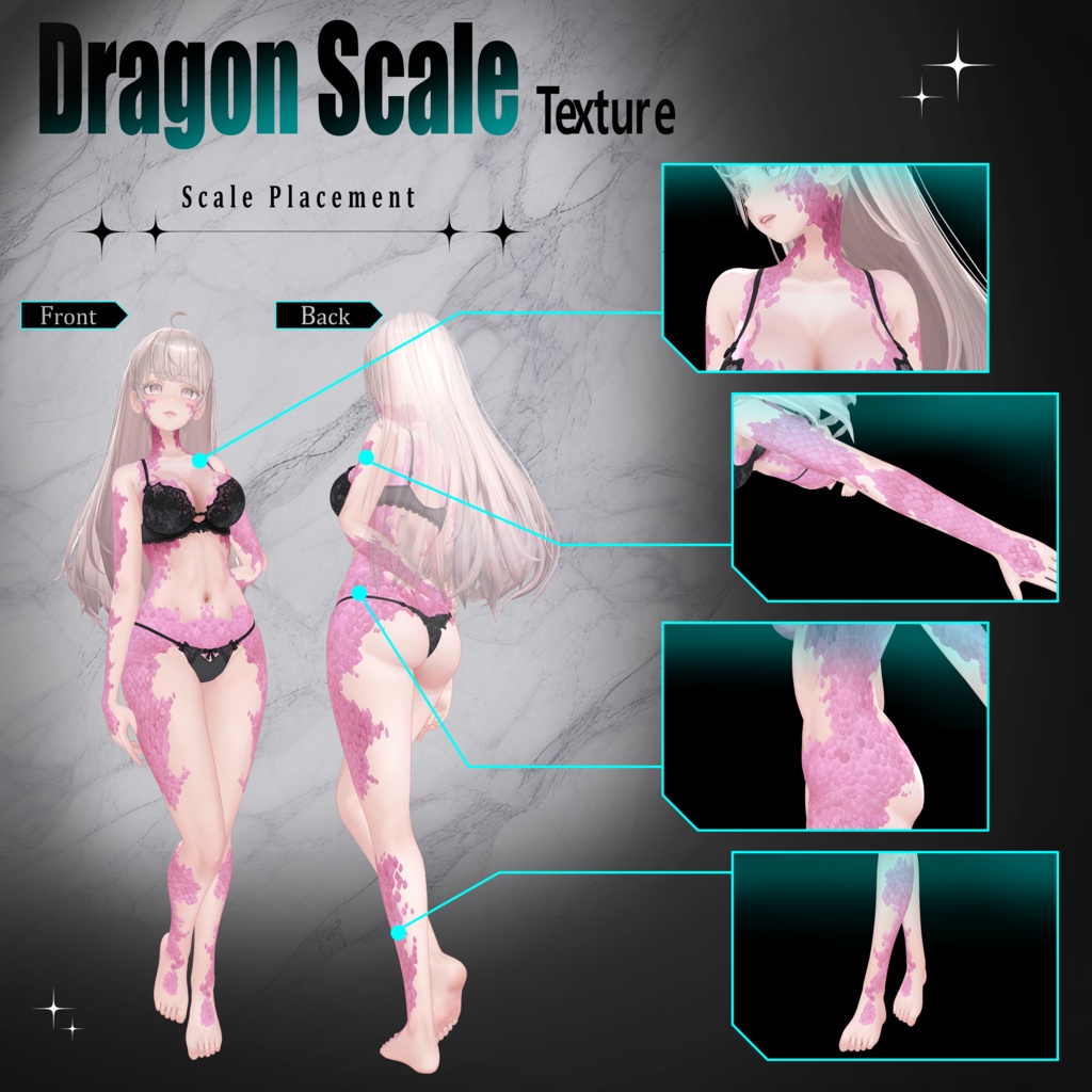 Dragon Scale Texture【Lumina専用】