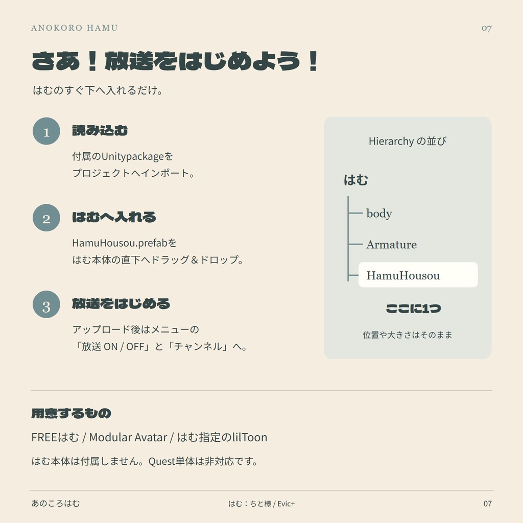 【はむ対応】あのころはむ