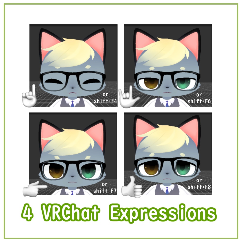 【VRM + VRchatモデル】メイドジャック / Maid Raymond | ケモノ