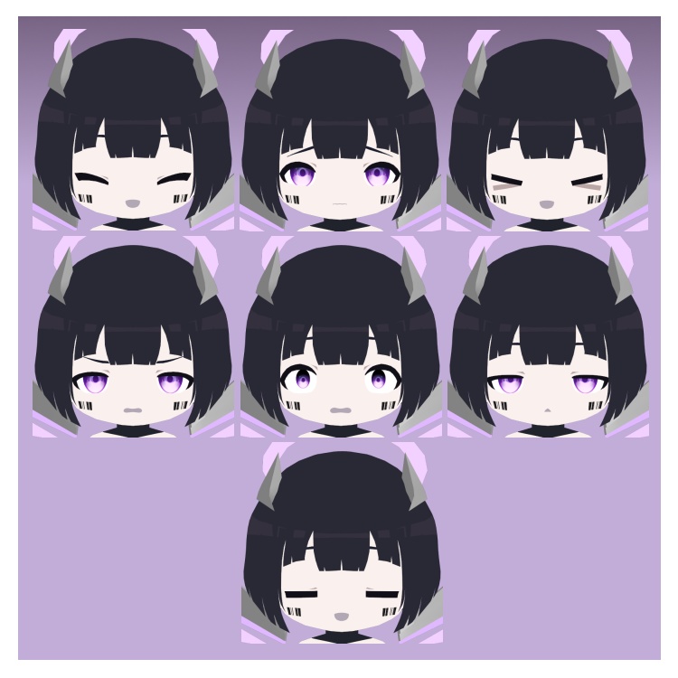 オリジナル3Dモデル「マキナ」Machina【VRChat Quest/PC/MMD】