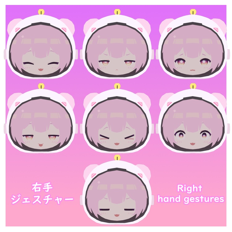 オリジナル3Dモデル「ノヴァ 」Nova【VRChat Quest/PC/MMD】