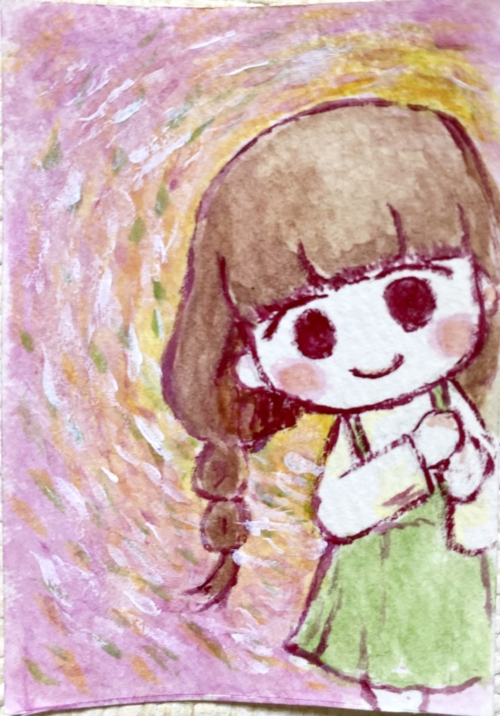 ミニ原画 ひょこっ