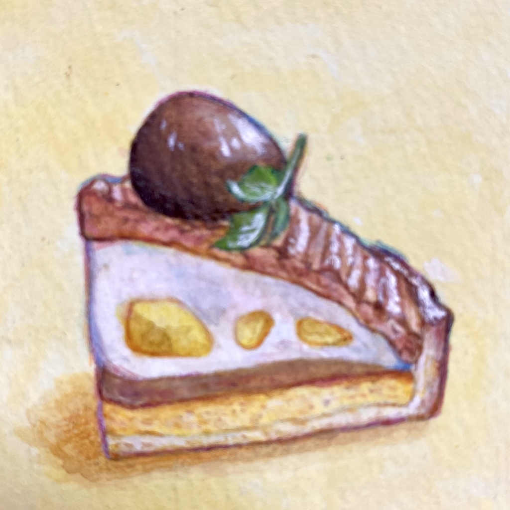 ミニ原画 モンブランタルト