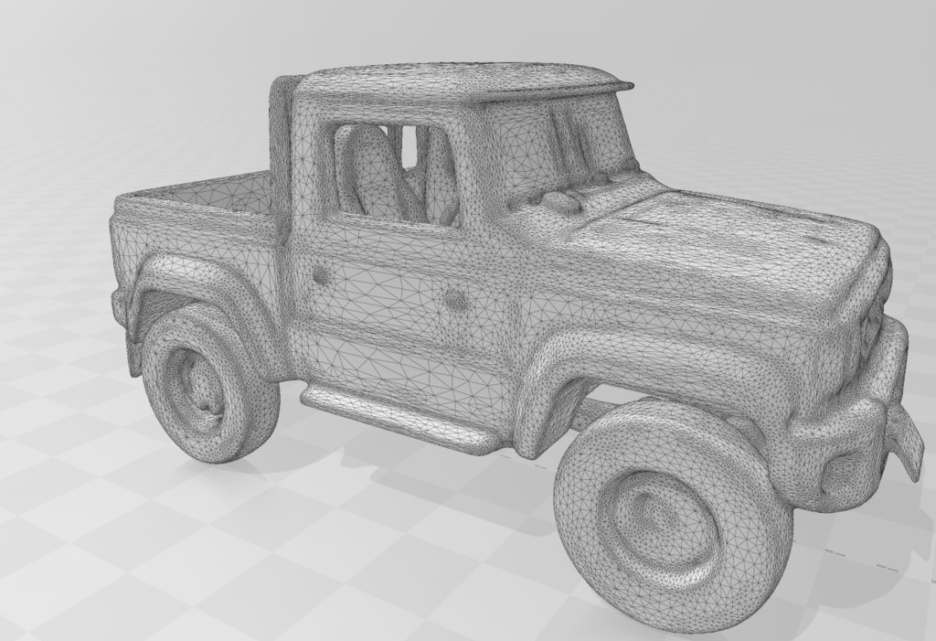 スズキ 新型ジムニー風のピックアップトラック 3Dデータ 無料お試し版あります