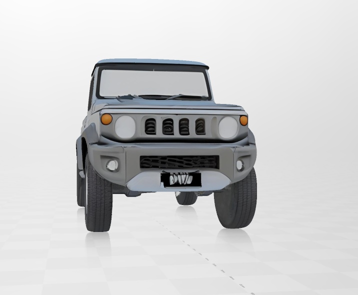 スズキ 新型ジムニー風のピックアップトラック 3Dデータ 無料お試し版あります