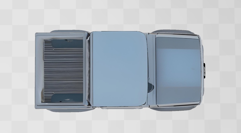 スズキ 新型ジムニー風のピックアップトラック 3Dデータ 無料お試し版あります