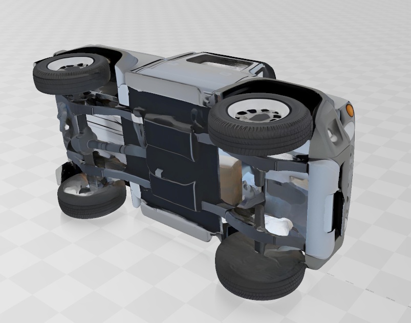 スズキ 新型ジムニー風のピックアップトラック 3Dデータ 無料お試し版あります