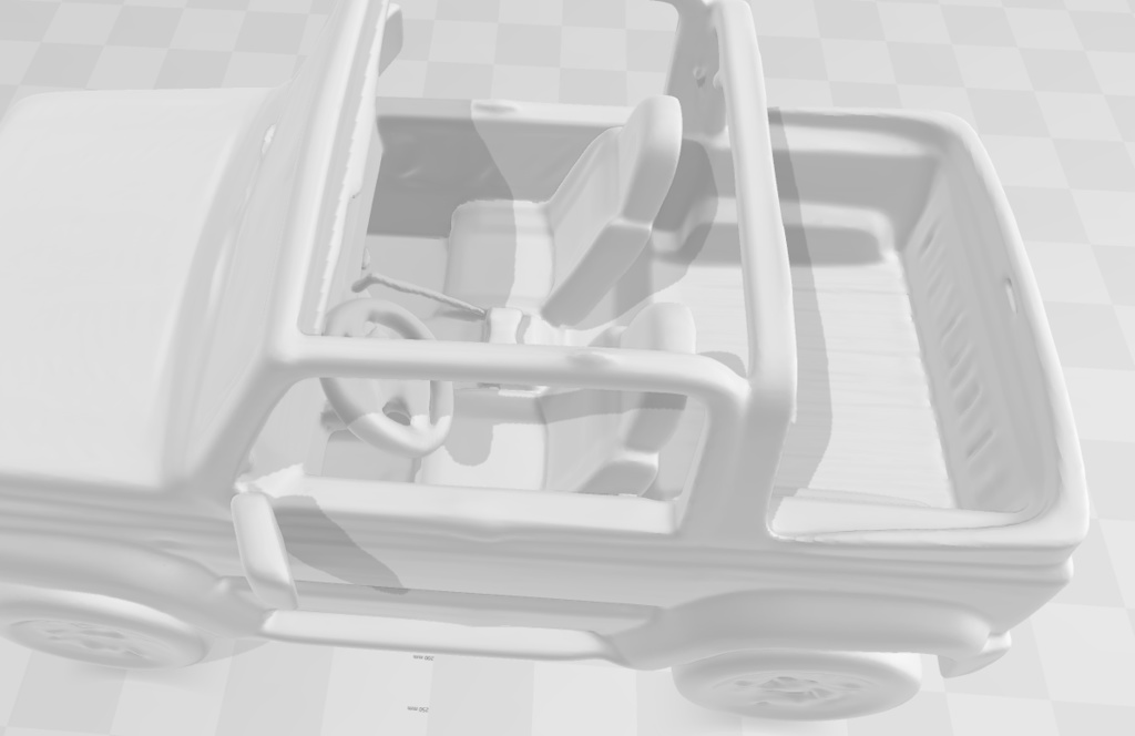 スズキ 新型ジムニー風のオープンカー 3Dデータ 無料お試し版あります