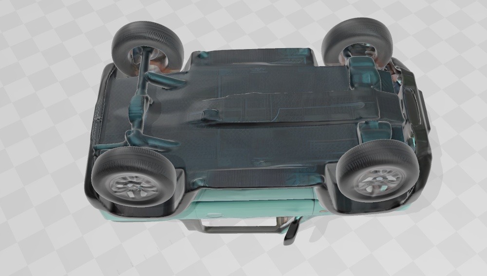 スズキ 新型ジムニー風のオープンカー 3Dデータ 無料お試し版あります