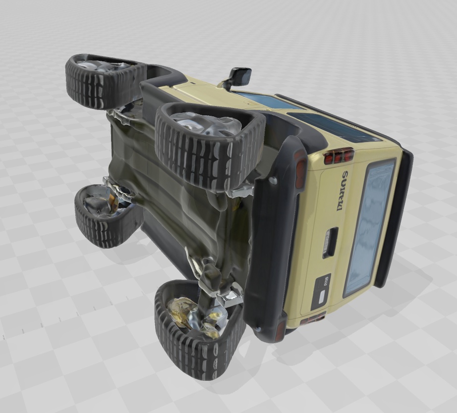 スズキ 新型ジムニー風「クローラー仕様」3Dデータ 無料お試し版あります